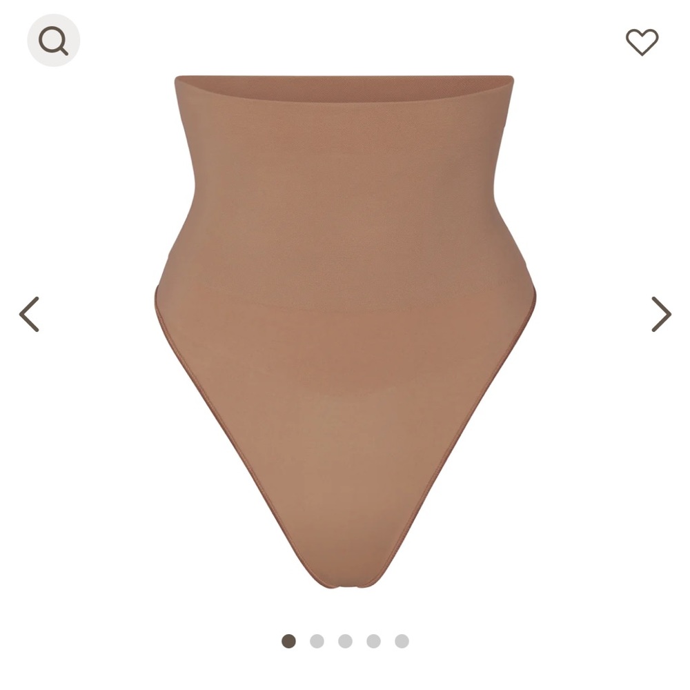 Skims core control thong NWT